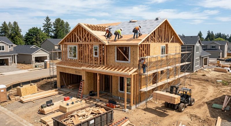 Farmhouse Construction in Sonoma County, CA